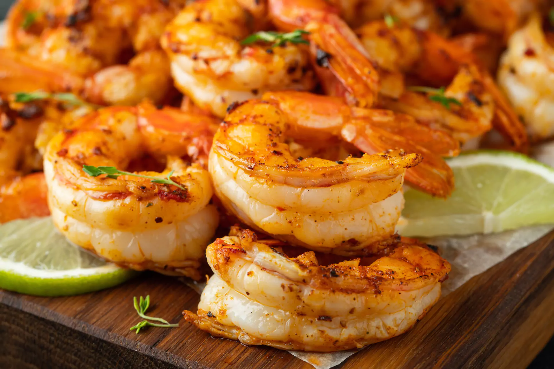 Grilled Tiger Shrimp - Cheri's Desert Harvest