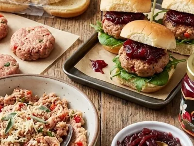 Turkey Sliders with Cactus-Onion Marmalade made with Cheri’s Desert Harvest Cactus Marmalade