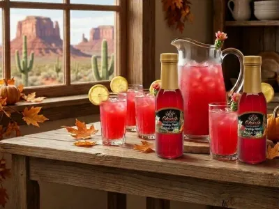 Cactus-Apple Cider Recipe with Cheri’s Prickly Pear Cactus Syrup